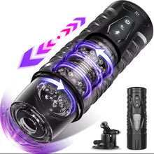 Load image into Gallery viewer, Automatic Thrusting & Rotating Male Masturbator with Suction Cup – Hands-Free Penis Stimulator & Pocket Stroker