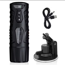 Load image into Gallery viewer, Automatic Thrusting & Rotating Male Masturbator with Suction Cup – Hands-Free Penis Stimulator & Pocket Stroker